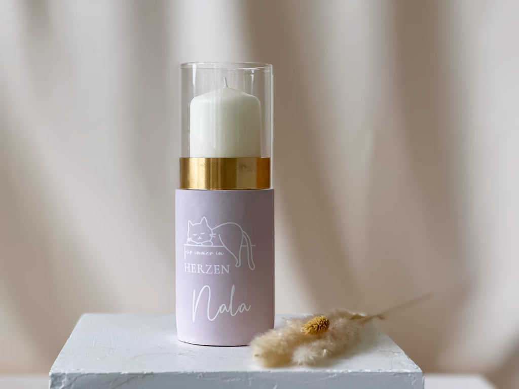 Tierurne Vero als Windlicht - 200 ml Volumen
