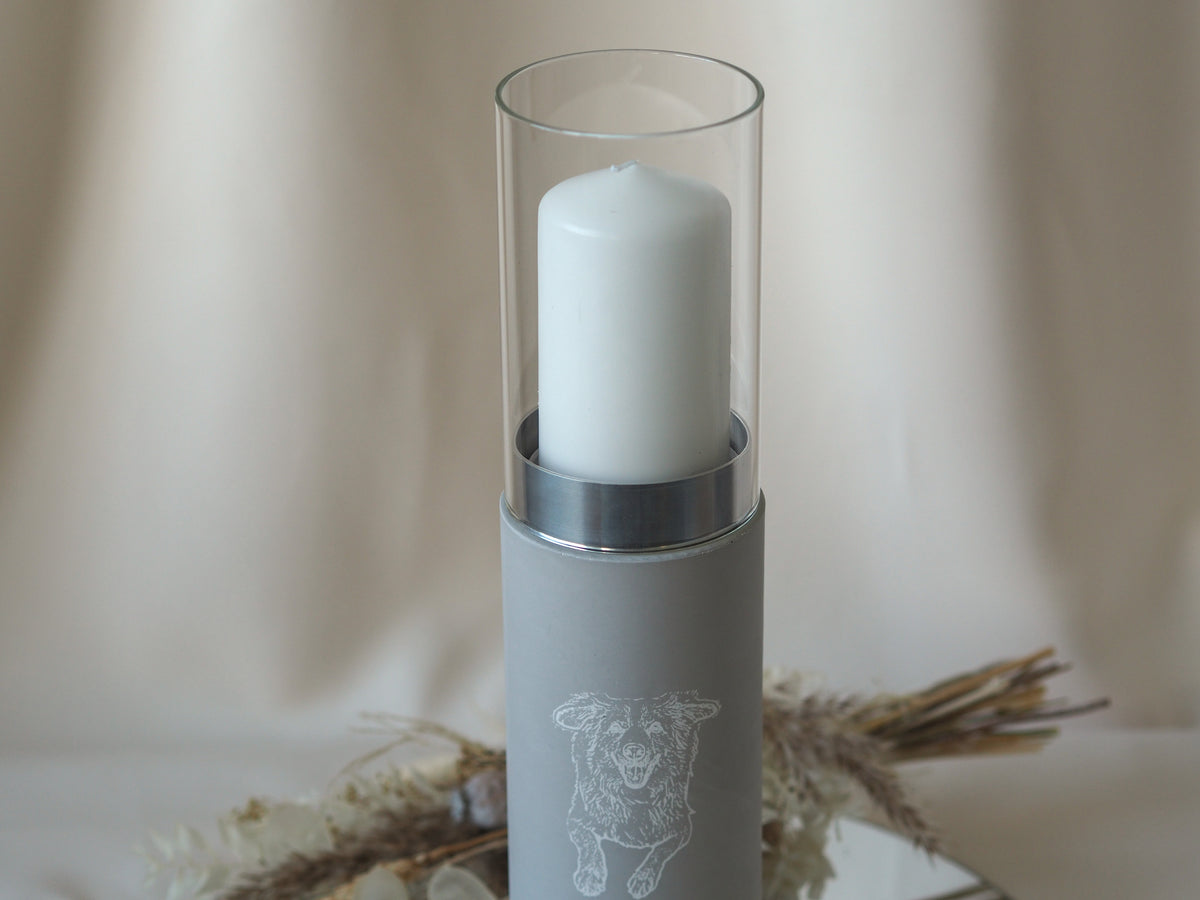 Tierurne Vero als Windlicht - 800 ml Volumen
