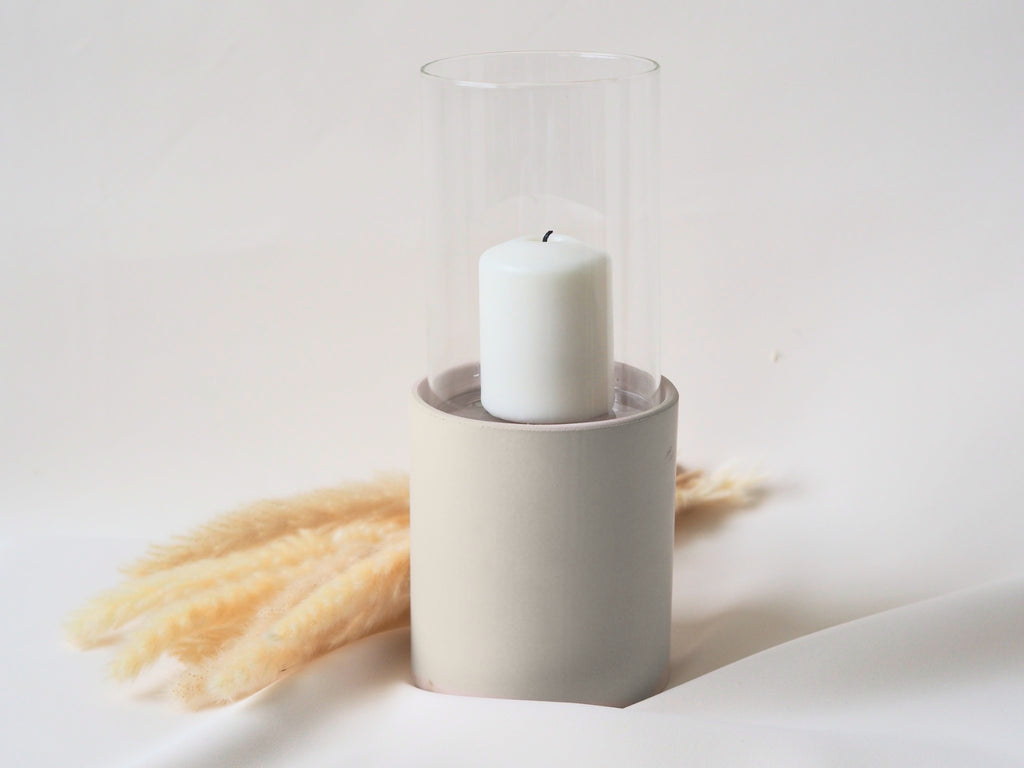 Tierurne Pura als Windlicht – 800 ml Volumen