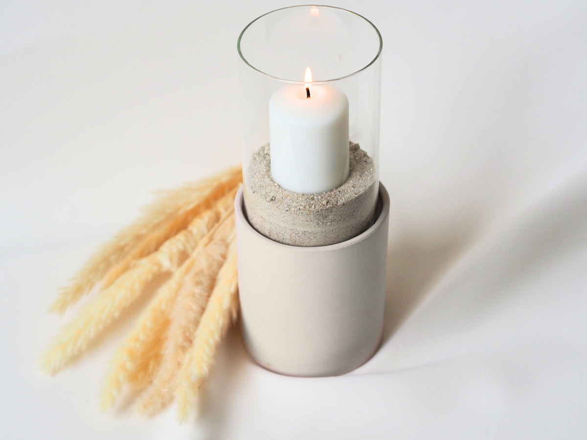 Tierurne Pura als Windlicht – 800 ml Volumen