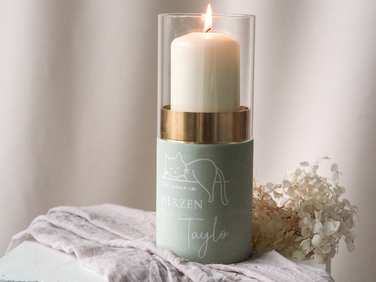 Tierurne Vero als Windlicht - 200 ml Volumen