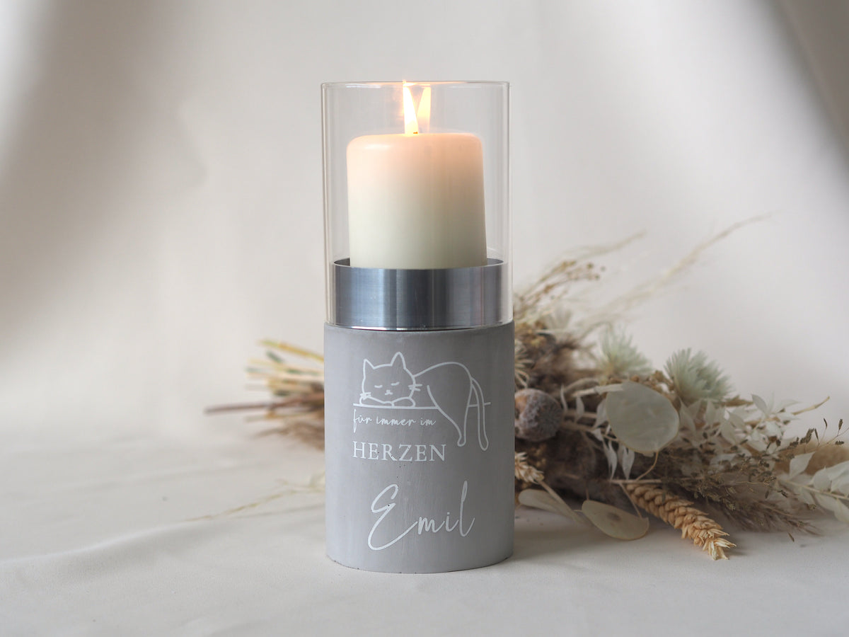 Tierurne Vero als Windlicht - 200 ml Volumen