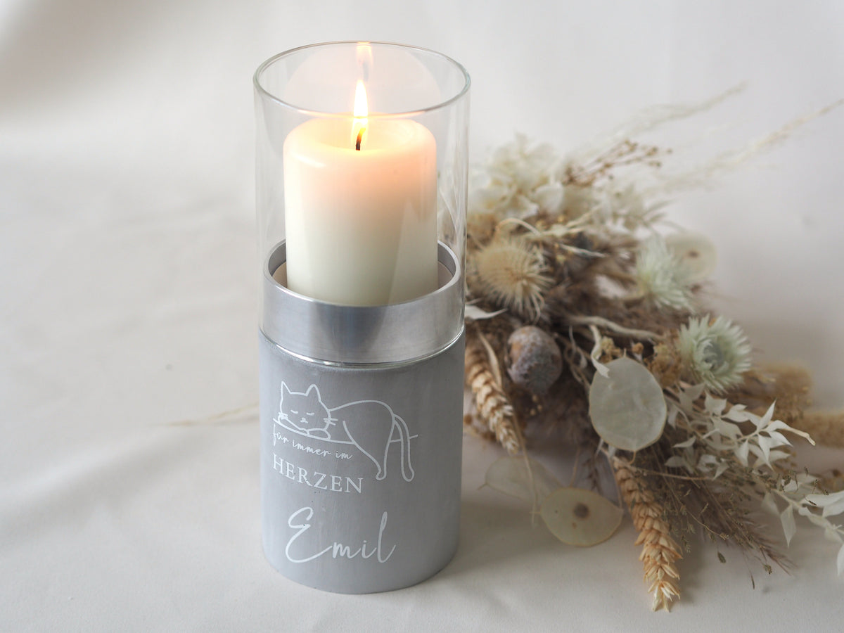 Tierurne Vero als Windlicht - 200 ml Volumen