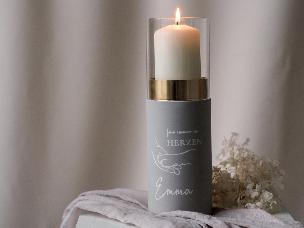 Tierurne Vero als Windlicht - 400 ml Volumen