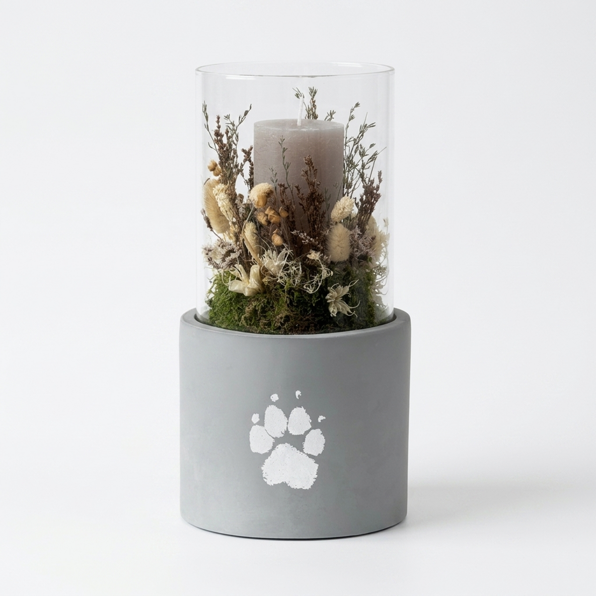 Tierurne Pura als Windlicht – 2 Liter Volumen